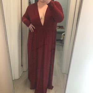 Deep Red Formal Dress